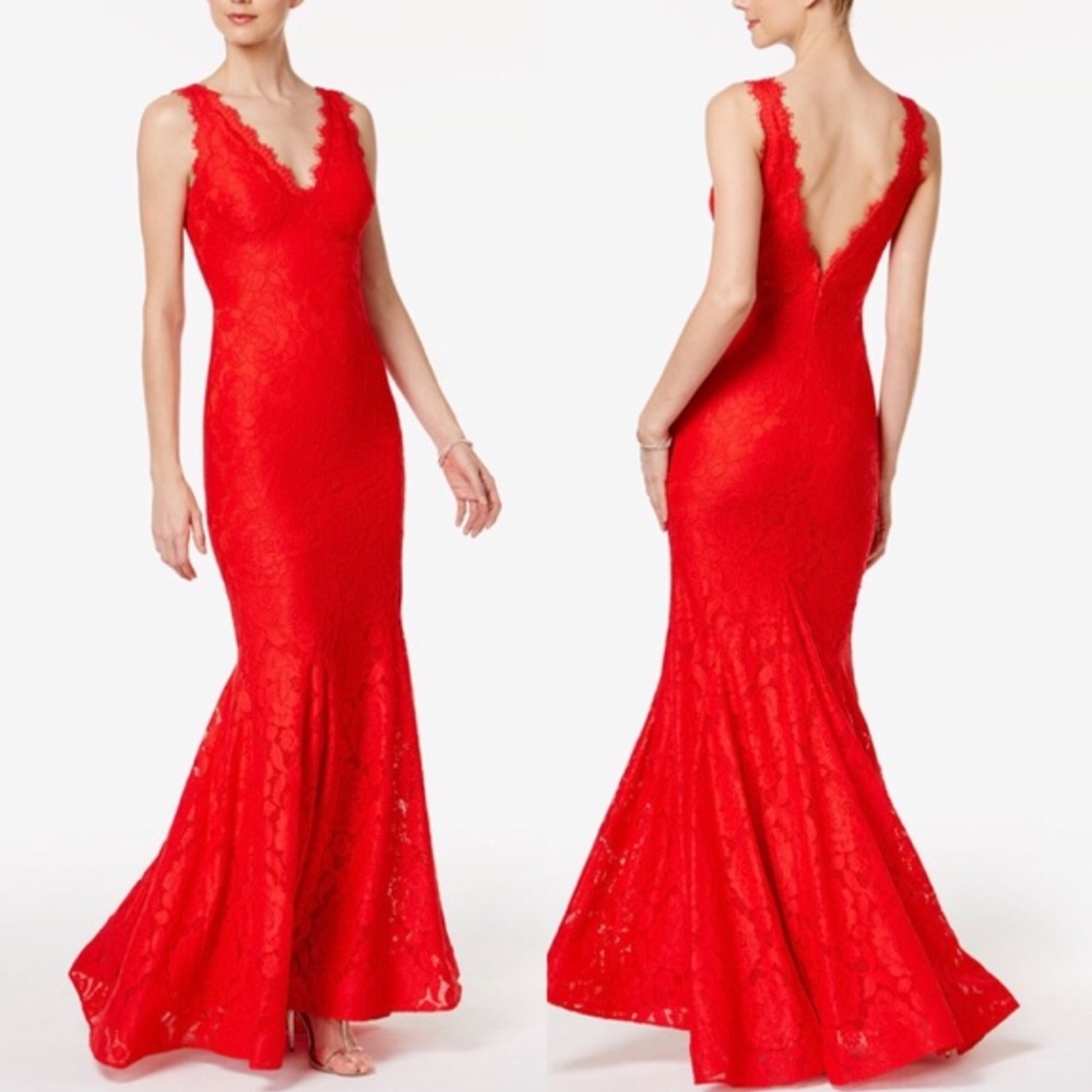 Betsy & Adam Red Gown